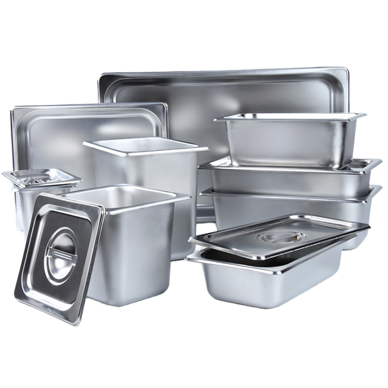 GN Pan Manufacturer - OEM/ODM Custom 1/9 15cm Depth Stainless Steel Pan