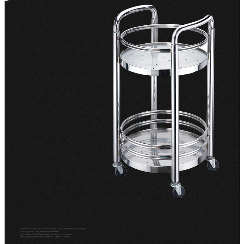 Buffet Trolley Manufacturer - OEM/ODM Custom 2 Tier Stainless Steel Luxury