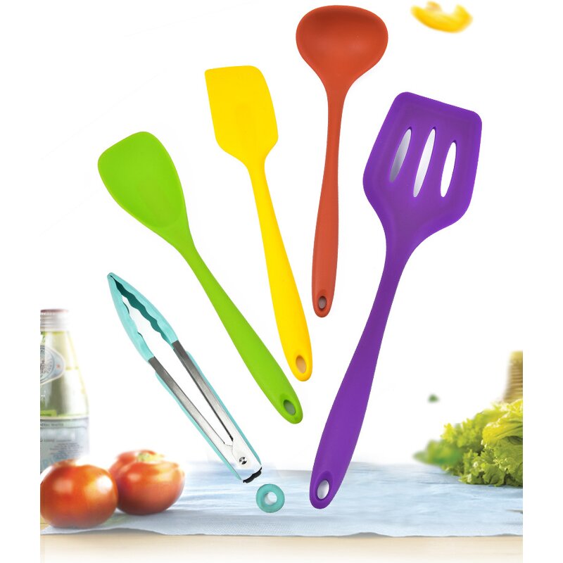 Silicone Utensils Set Manufacturer - OEM/ODM Custom Colorful Baking Bulk Set