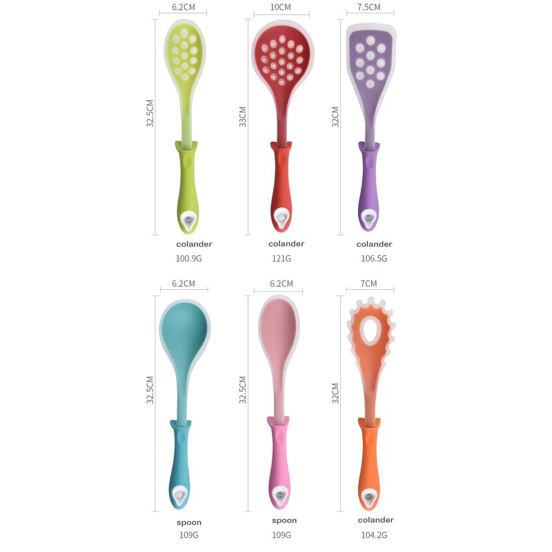 Cooking Tools Set Manufacturer - OEM/ODM Custom Non-stick Nylon Silicone Set