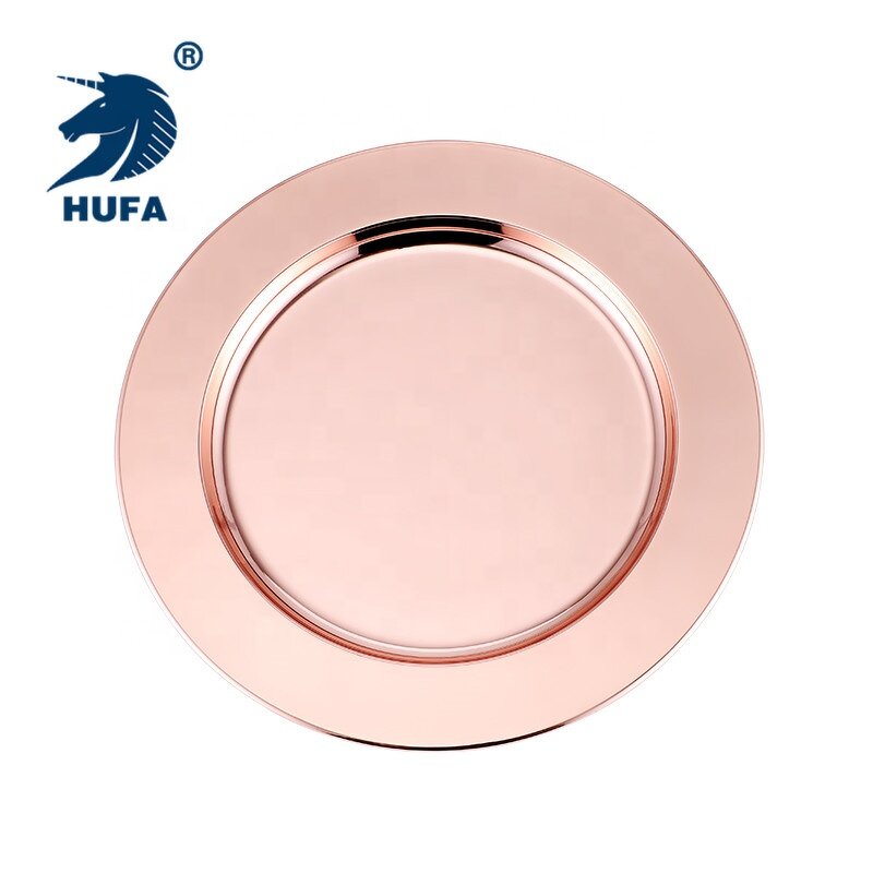 Serving Tray Manufacturer - OEM/ODM Custom Gold Stainless Steel Wedding Tray