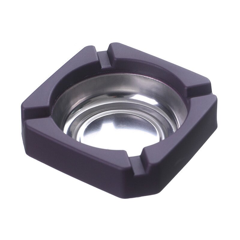 Ashtray Manufacturer - OEM/ODM Custom OEM Stainless Steel Square Pocket