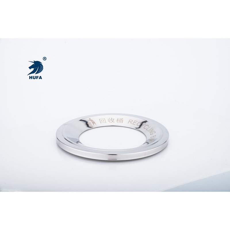 Waste Container Manufacturer - OEM/ODM Custom Silver Stainless Steel Bathroom