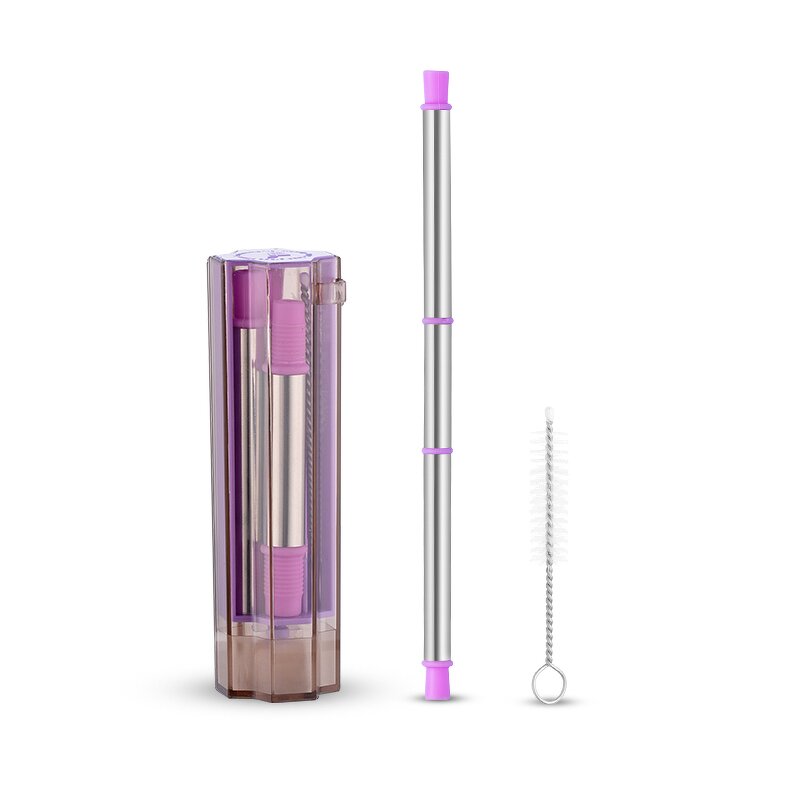 Straw Manufacturer - OEM/ODM Custom Colorful Patent Stainless Steel Straw