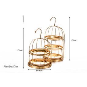 Cake Tools Manufacturer - OEM/ODM Custom Metal Wedding Cake Tools Golden