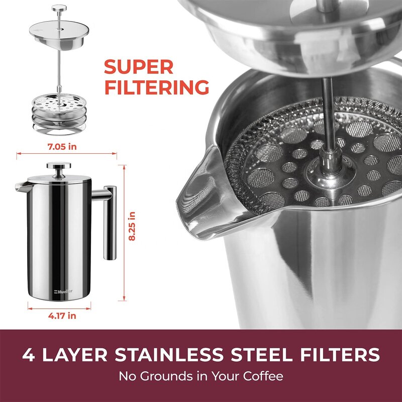 Teapot Manufacturer - OEM/ODM Custom Stainless Steel Coffee Kettle Filter