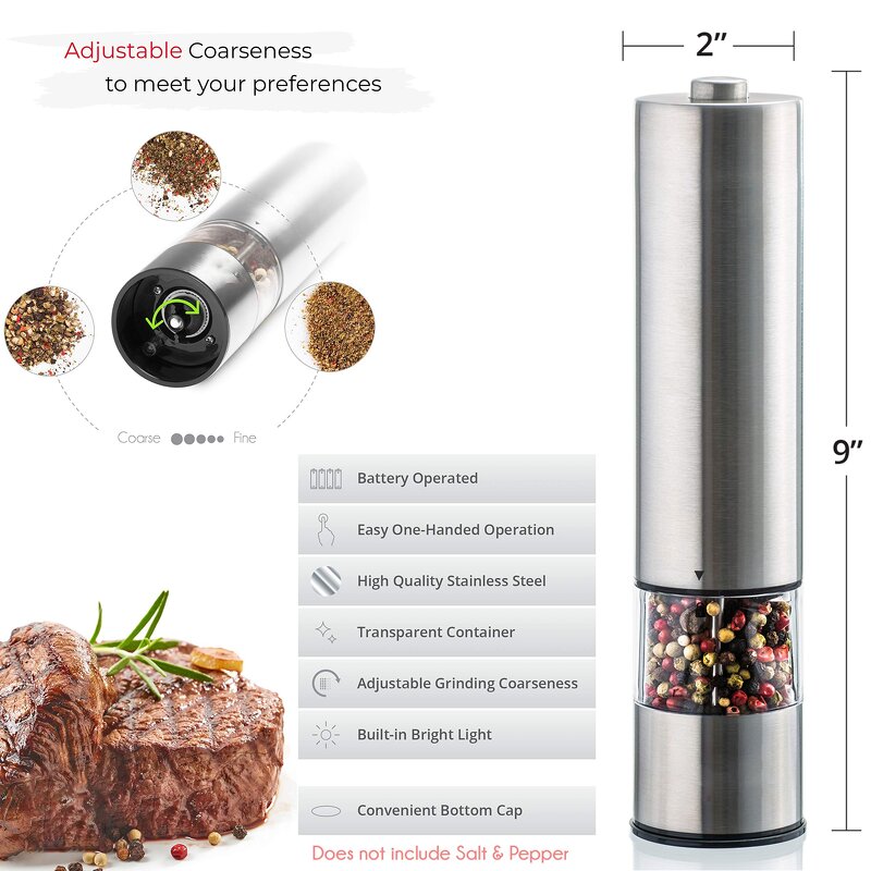 Electric Spice Grinder Manufacturer - OEM/ODM Custom Rechargeable Gravity Grinder