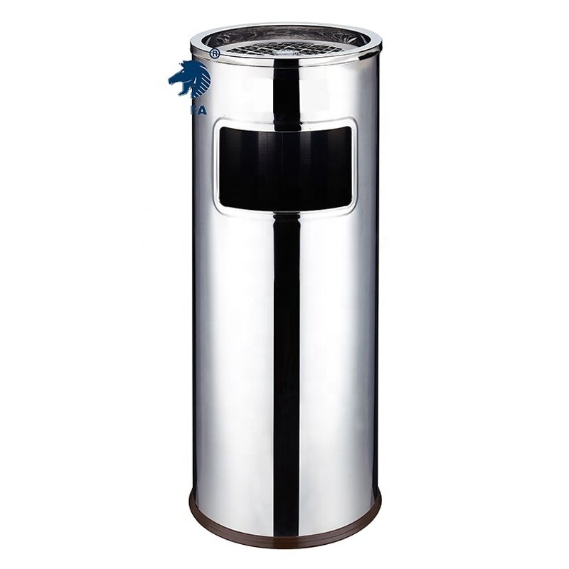 Waste Bin Manufacturer - OEM/ODM Custom Round Eco-Friendly Stainless Steel
