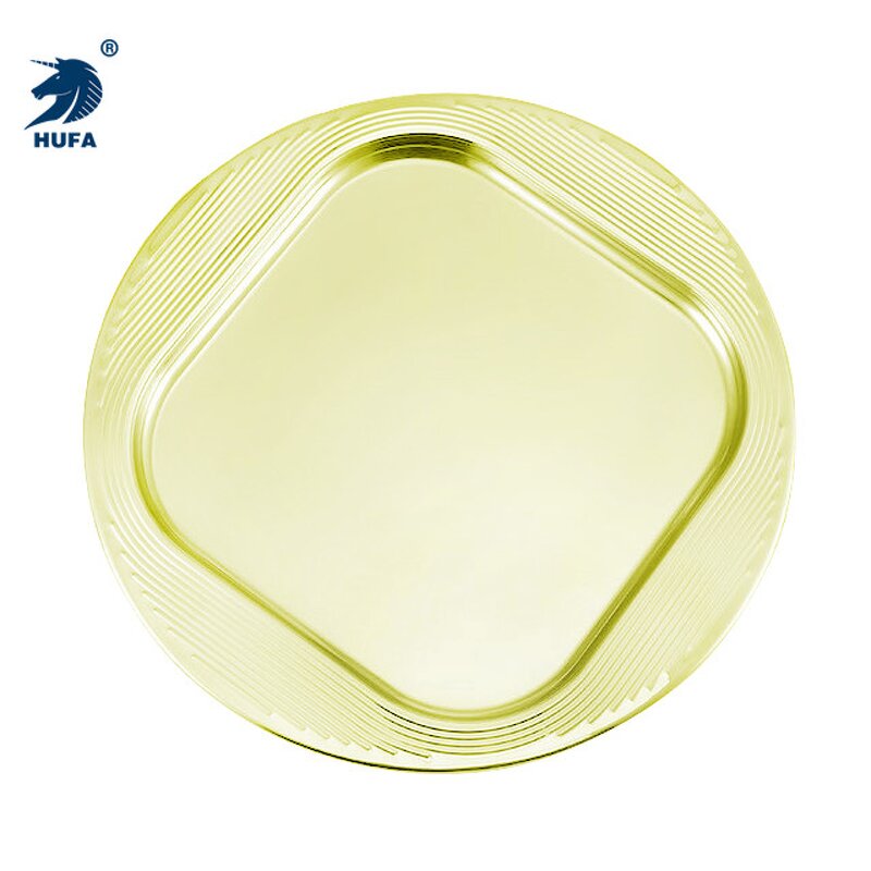 Charger Plates Manufacturer - OEM/ODM Custom Metal Silver Gold Wedding Plates