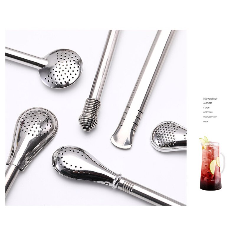 Straw Manufacturer - OEM/ODM Custom 500 with Filter Stainless Steel Straw