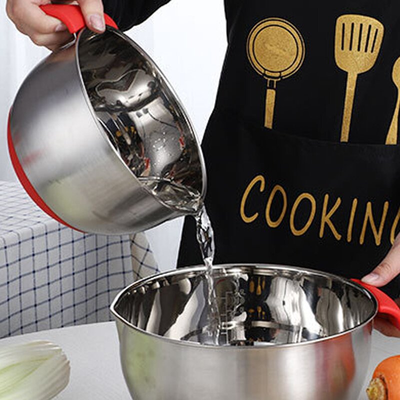 Salad Bowl Manufacturer - OEM/ODM Custom Metal Silicone Mixing Bowl Lid