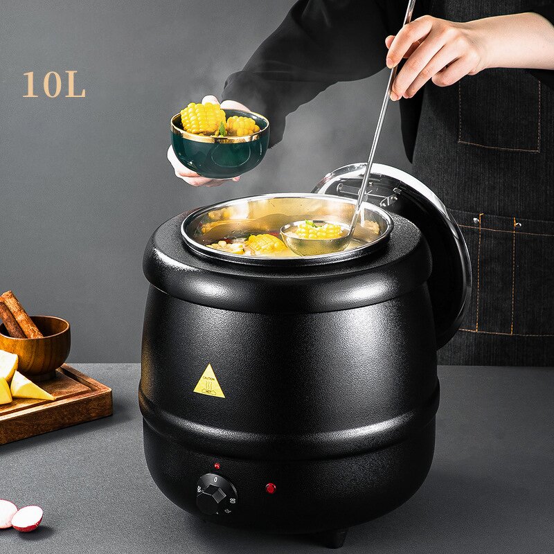 Soup Warmer Manufacturer - OEM/ODM Custom Commercial 10L Buffet Soup Warmer