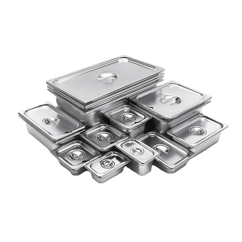 GN Container Manufacturer - OEM/ODM Custom 6.5cm Depth Rectangular Buffet Pan