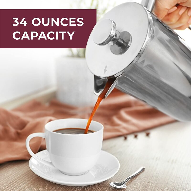 Teapot Manufacturer - OEM/ODM Custom Stainless Steel Coffee Kettle Filter