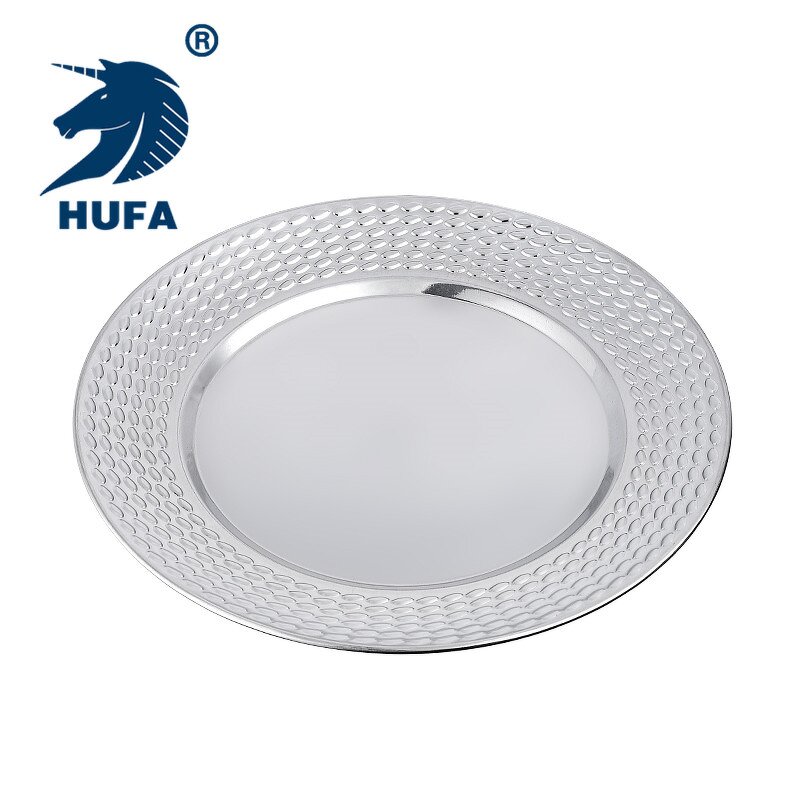Charger Plate Manufacturer - OEM/ODM Custom Metal Elegant Rice Plate Dish