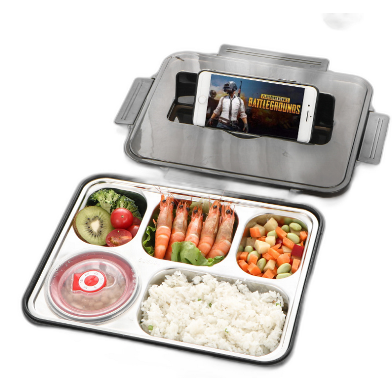 Bento Box Manufacturer - OEM/ODM Custom 5-Compartment Leakproof Lunch Box
