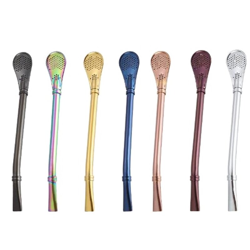 Straw Spoon Manufacturer - OEM/ODM Custom Stainless Steel Drink Coffee Filter