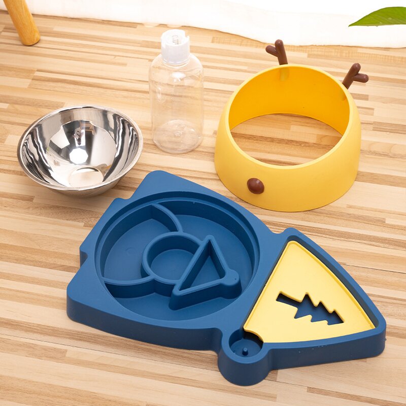 Pet Bowl Manufacturer - OEM/ODM Custom Christmas Shape Stainless Steel