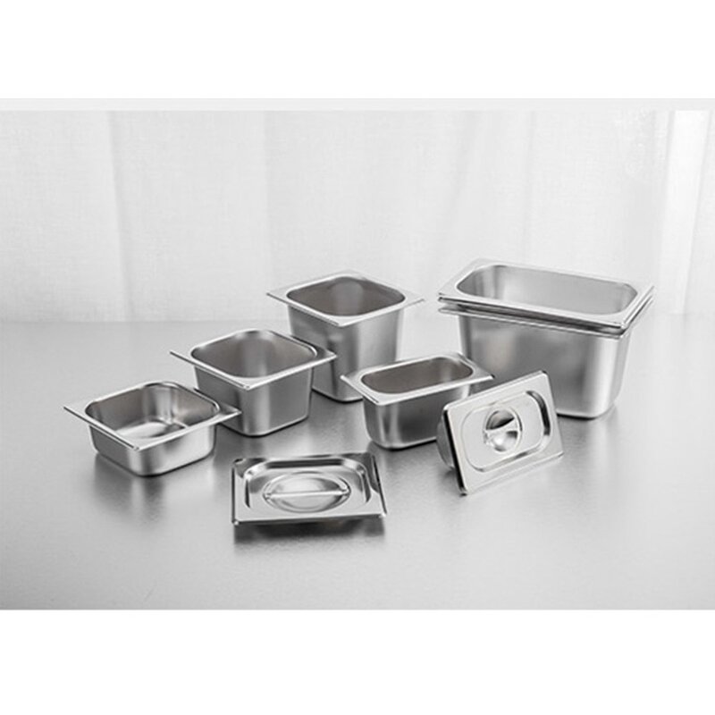 GN Pan Manufacturer - OEM/ODM Custom 4cm Depth Stainless Steel Buffet Container