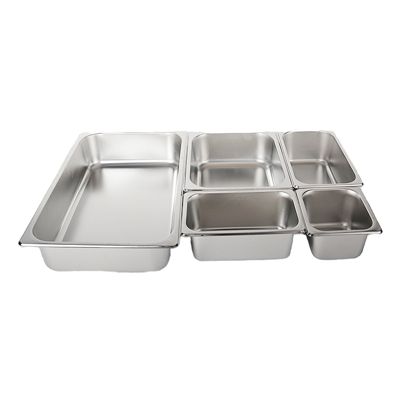 GN Pan Manufacturer - OEM/ODM Custom 6.5cm Depth Stainless Steel Gastronorm