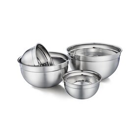 Mixing Bowl Set Manufacturer - OEM/ODM Custom Stainless Steel Buffet Bowl Set