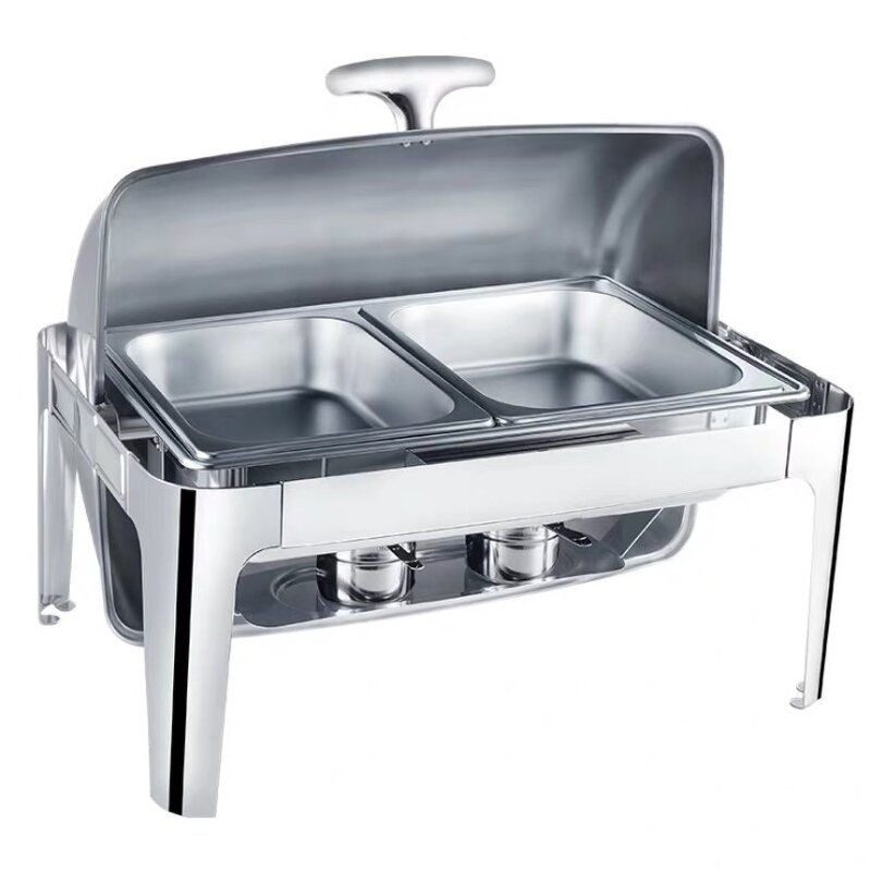 Chafing Dish Manufacturer - OEM/ODM Custom 11L Electric Roll Top Buffet Warmer