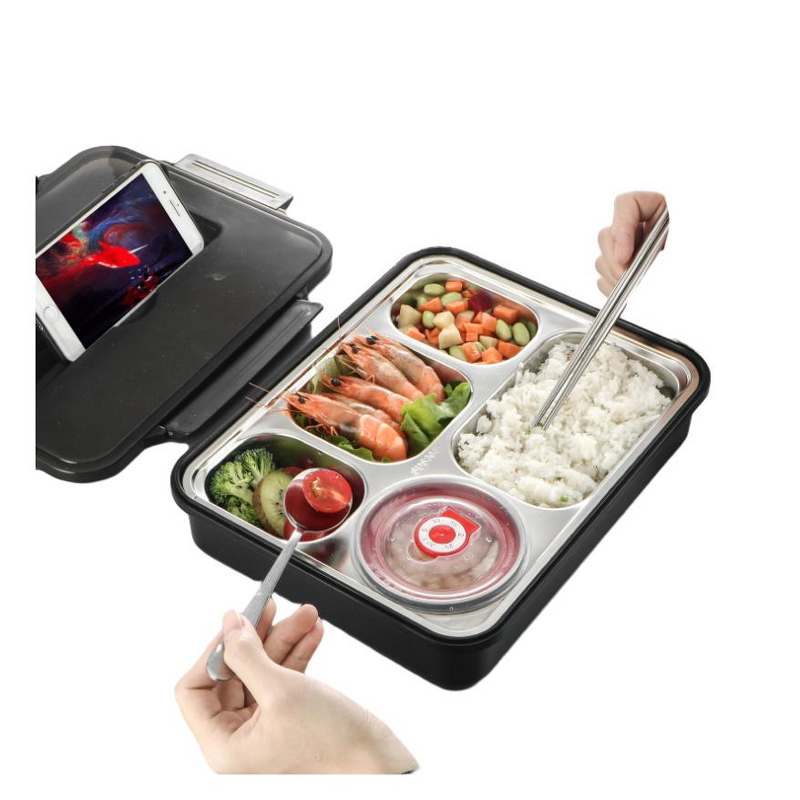 Bento Box Manufacturer - OEM/ODM Custom 5-Compartment Leakproof Lunch Box