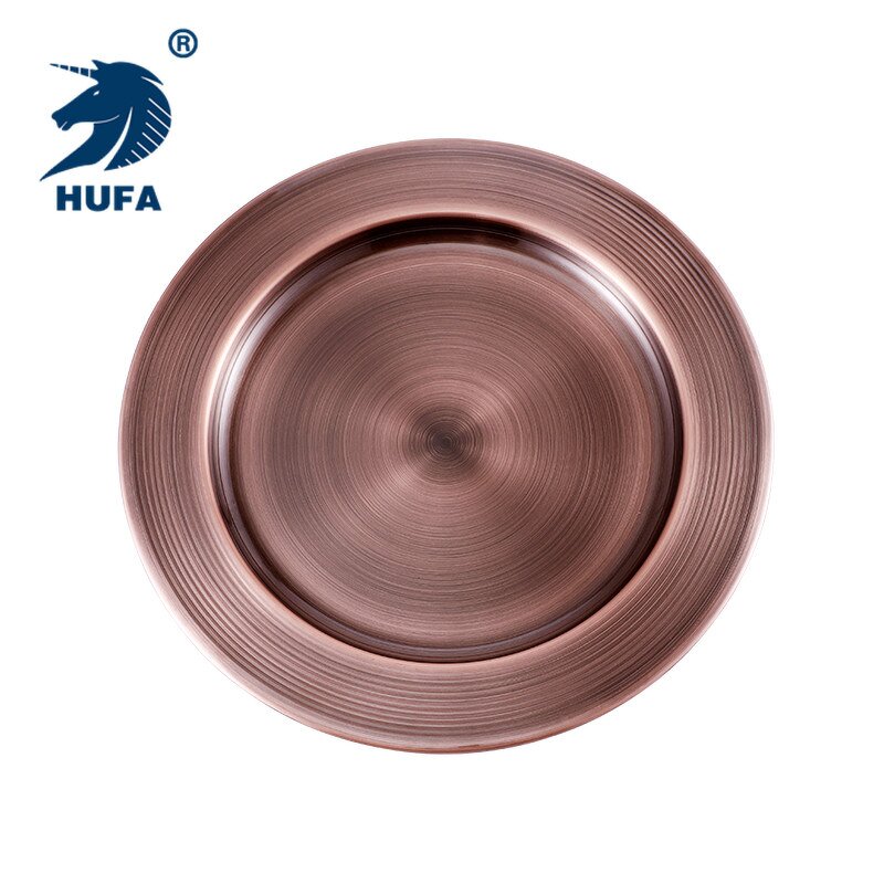 Charger Plate Manufacturer - OEM/ODM Custom Round Metal Reusable Dinner Plate