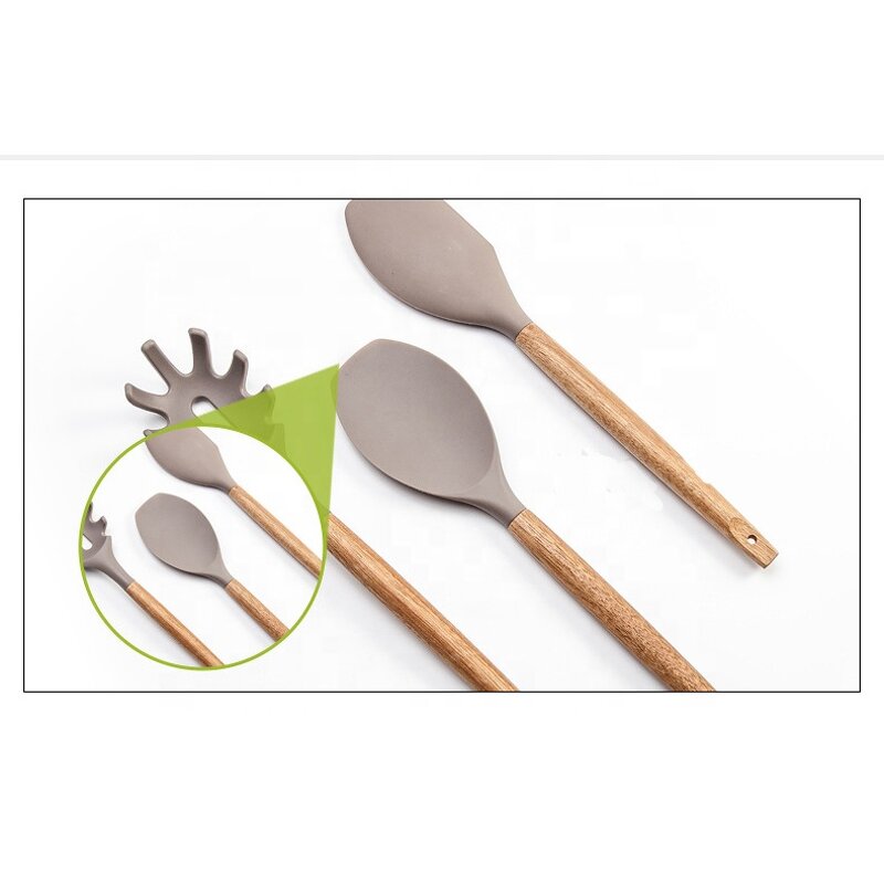 Kitchen Accessories Set Manufacturer - OEM/ODM Custom Eco-Friendly Silicone Utensils