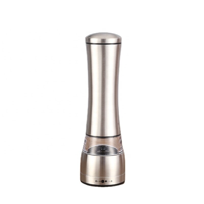 Salt and Pepper Grinder Manufacturer - OEM/ODM Custom Curved Stainless Steel