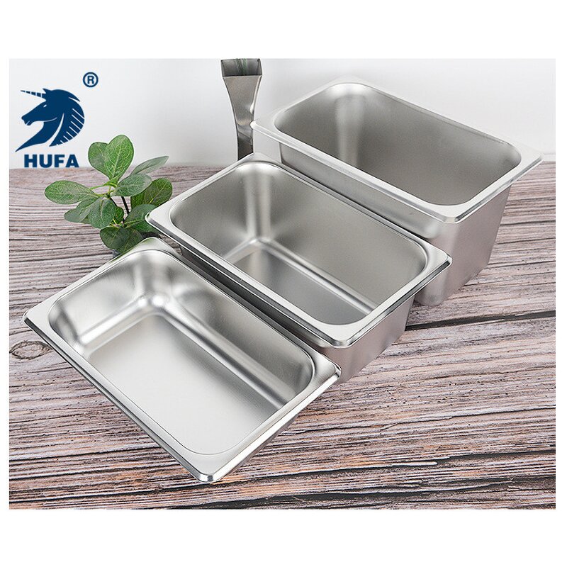 GN Pan Manufacturer - OEM/ODM Custom 1/3 15cm Depth Multiple Size Pan
