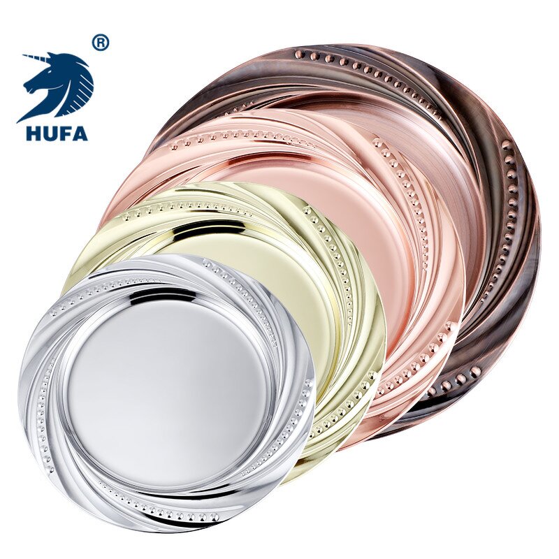 Charger Plate Manufacturer - OEM/ODM Custom Silver Stainless Steel Pearl Plate