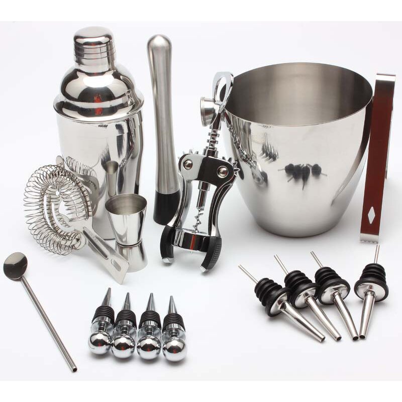 Cocktail Shaker Set Manufacturer - OEM/ODM Custom Stainless Steel Bar Gift Set