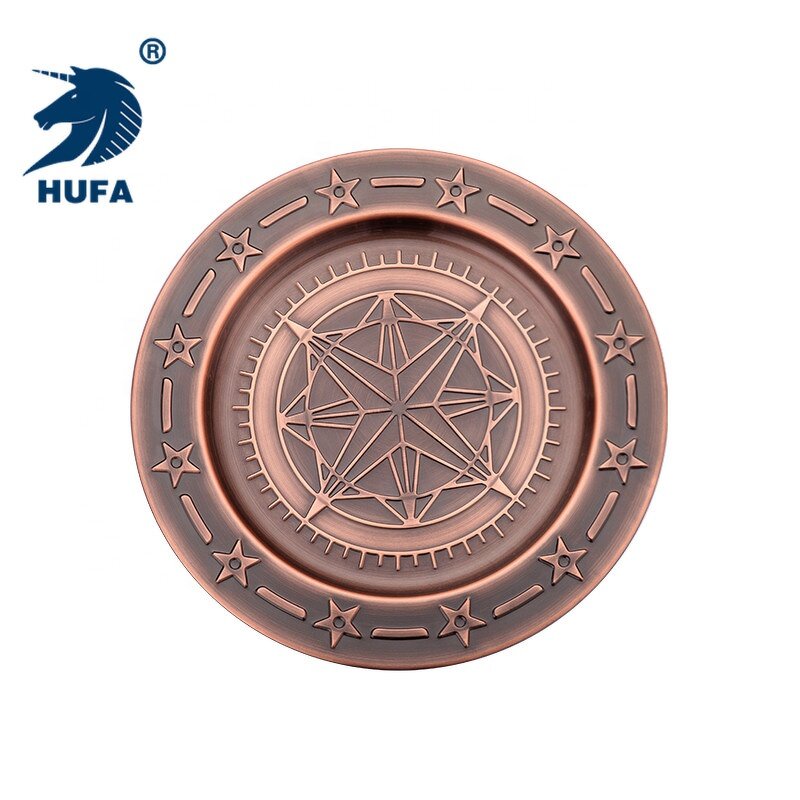 Charger Plate Manufacturer - OEM/ODM Custom Mirror Dish Serving Tray Copper