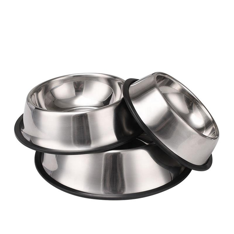 Pet Bowl Manufacturer - OEM/ODM Custom Round Stainless Steel Pet Basin