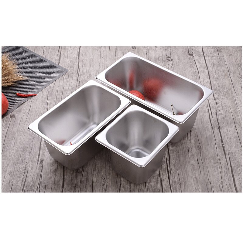 GN Pan Manufacturer - OEM/ODM Custom 1/3 15cm Depth Multiple Size Pan