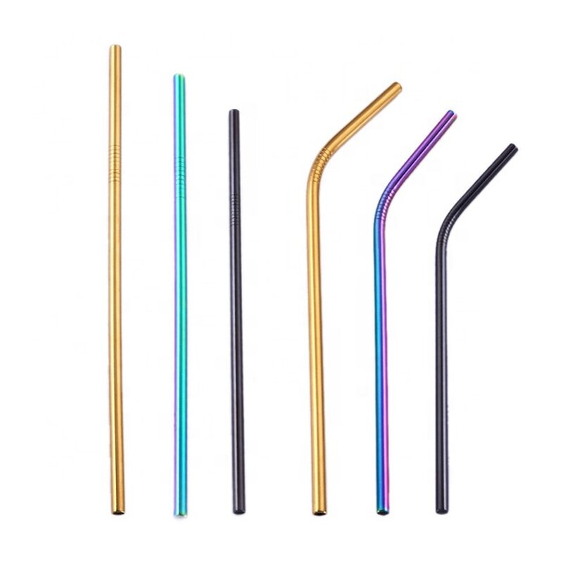 Straw Manufacturer - OEM/ODM Custom Food Grade 304 Stainless Steel Straw