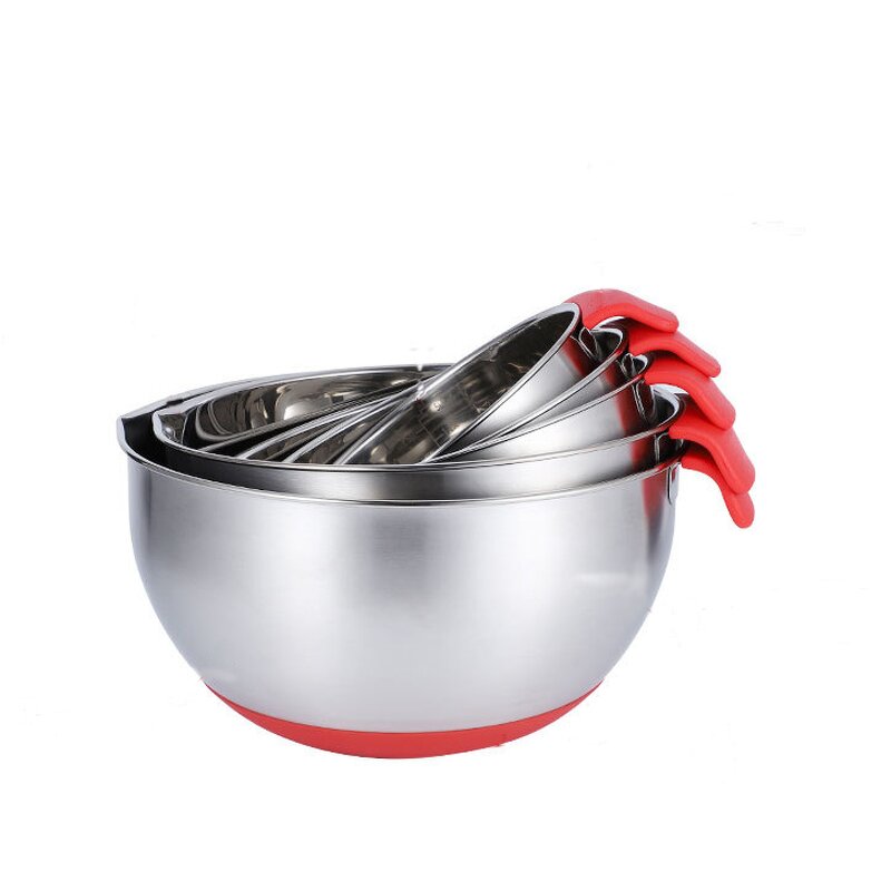 Salad Bowl Manufacturer - OEM/ODM Custom Metal Silicone Mixing Bowl Lid