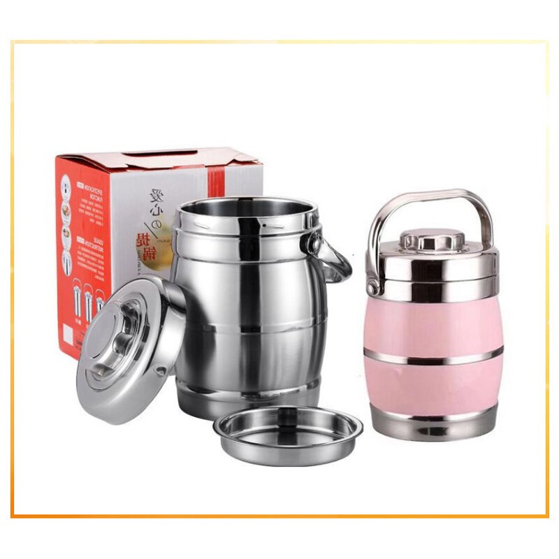 Food Carrier Manufacturer - OEM/ODM Custom Stainless Steel Drum Shape Container