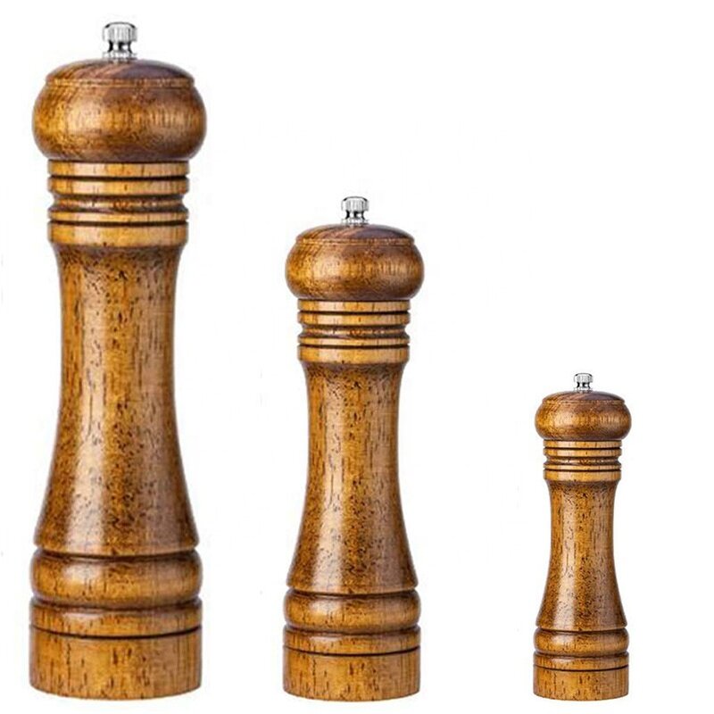 Salt Grinder Manufacturer - OEM/ODM Custom Manual Oak Ceramic Core Grinder