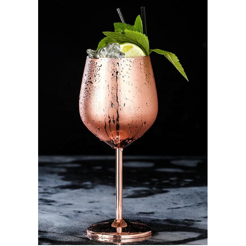 Champagne Flute Manufacturer - OEM/ODM Custom Stainless Steel Rose Gold Cup