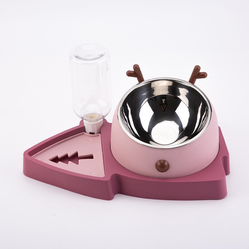 Pet Bowl Manufacturer - OEM/ODM Custom Christmas Shape Stainless Steel