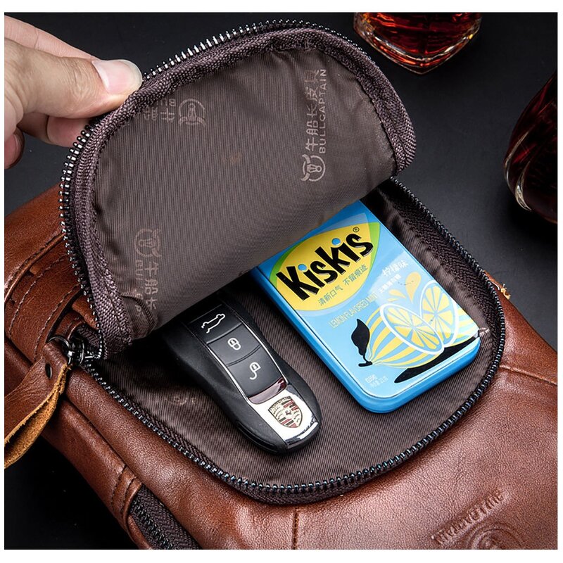 Leather Backpack Manufacturer - OEM/ODM Custom Genuine Leather Sling USB