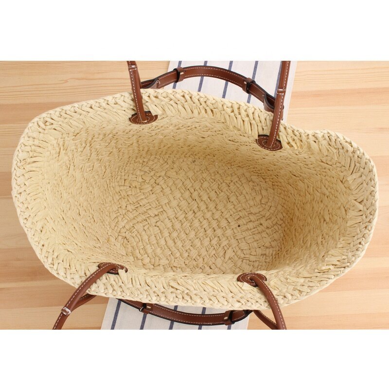 Beach Bag Manufacturer - OEM/ODM Custom Lady Fashion Straw Shoulder Bag