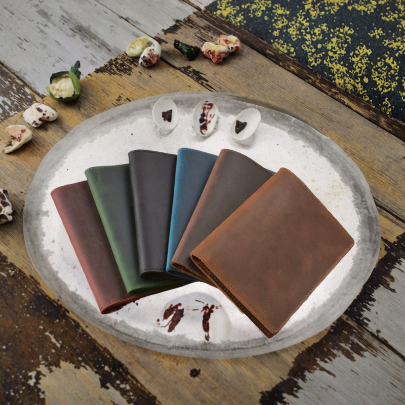 Leather Wallet Manufacturer - OEM/ODM Custom Vintage Genuine Cow Passport Holder