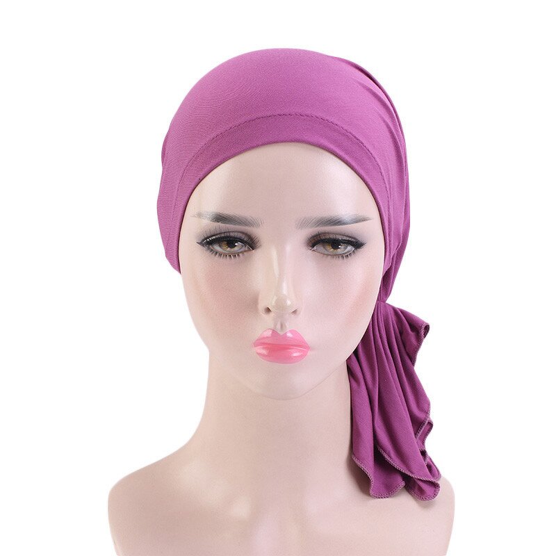 Head Scarf Manufacturer - OEM/ODM Custom Ladies Retro Flower Head Cap Bonnet