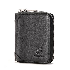 Wallet Manufacturer - OEM/ODM Custom Women's Genuine Leather Zipper Card Holder