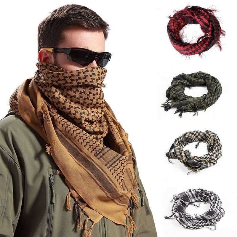 Arab Scarf Manufacturer - OEM/ODM Custom 100% Polyester Desert Keffiyeh