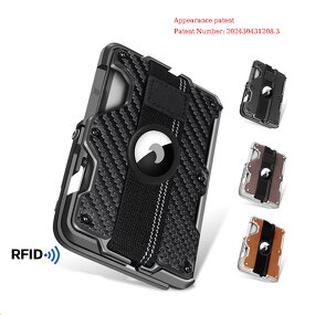 Card Holder Manufacturer - OEM/ODM Custom Men's Slim Aluminum RFID Wallet