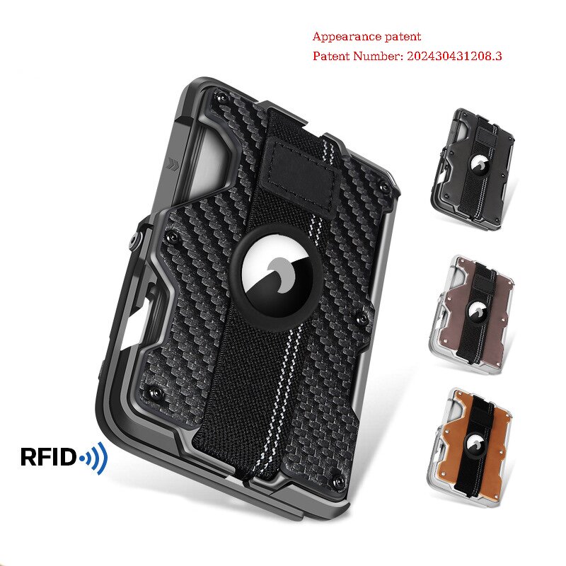 Card Holder Manufacturer - OEM/ODM Custom Men's Slim Aluminum RFID Wallet